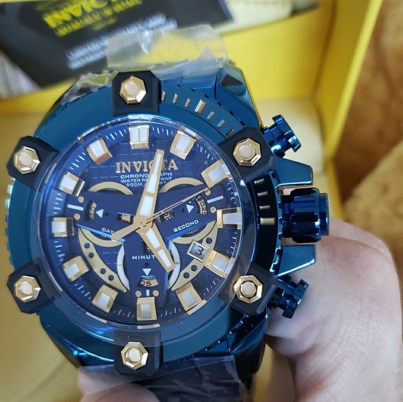 Invicta 63MM Grand Octane Blue Label - Picture 2 of 5